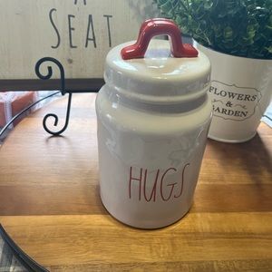 Rae Dunn Baby Size Valentines Canister